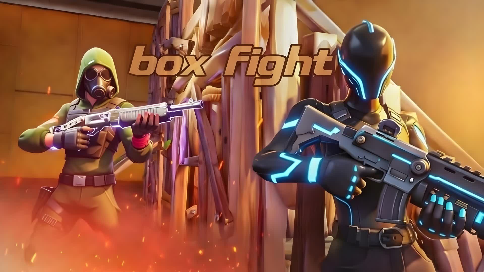 box fight Eu — Fortnite Creative map