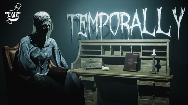 [HORROR] TEMPORALLY — Fortnite Creative map cover art