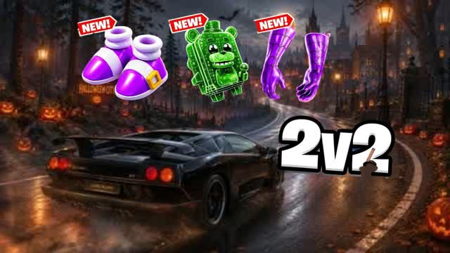 OPEN WORLD DRIVING 2V2 💯 — Fortnite Creative map cover art