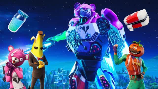 EXTREME Hide and Seek — Fortnite Creative map cover art