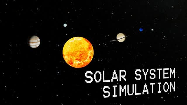 Solar System Simulation — Fortnite Creative map