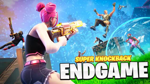 SUPER KNOCKBACK - ENDGAME — Fortnite Creative map