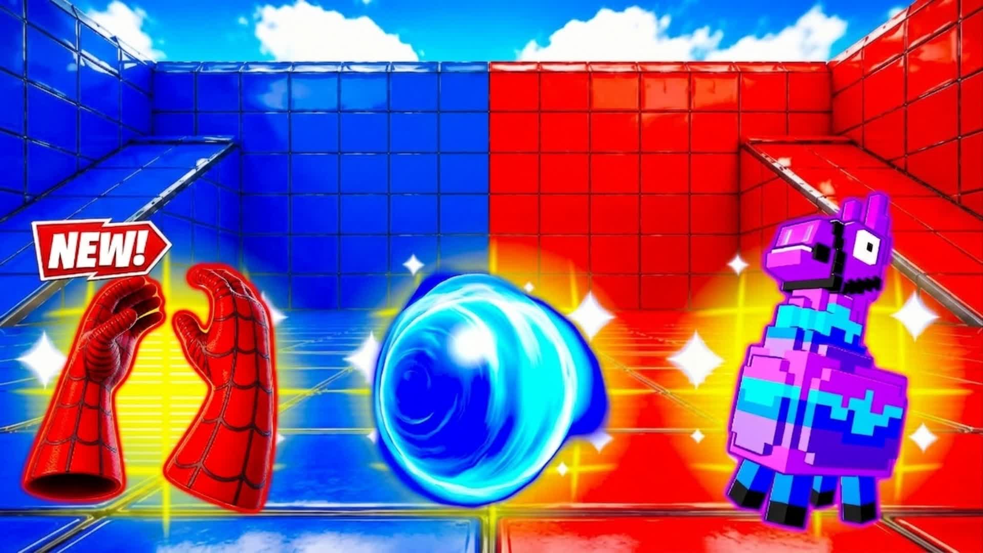RED VS BLUE SONIC 🔴🔵 — Fortnite Creative map