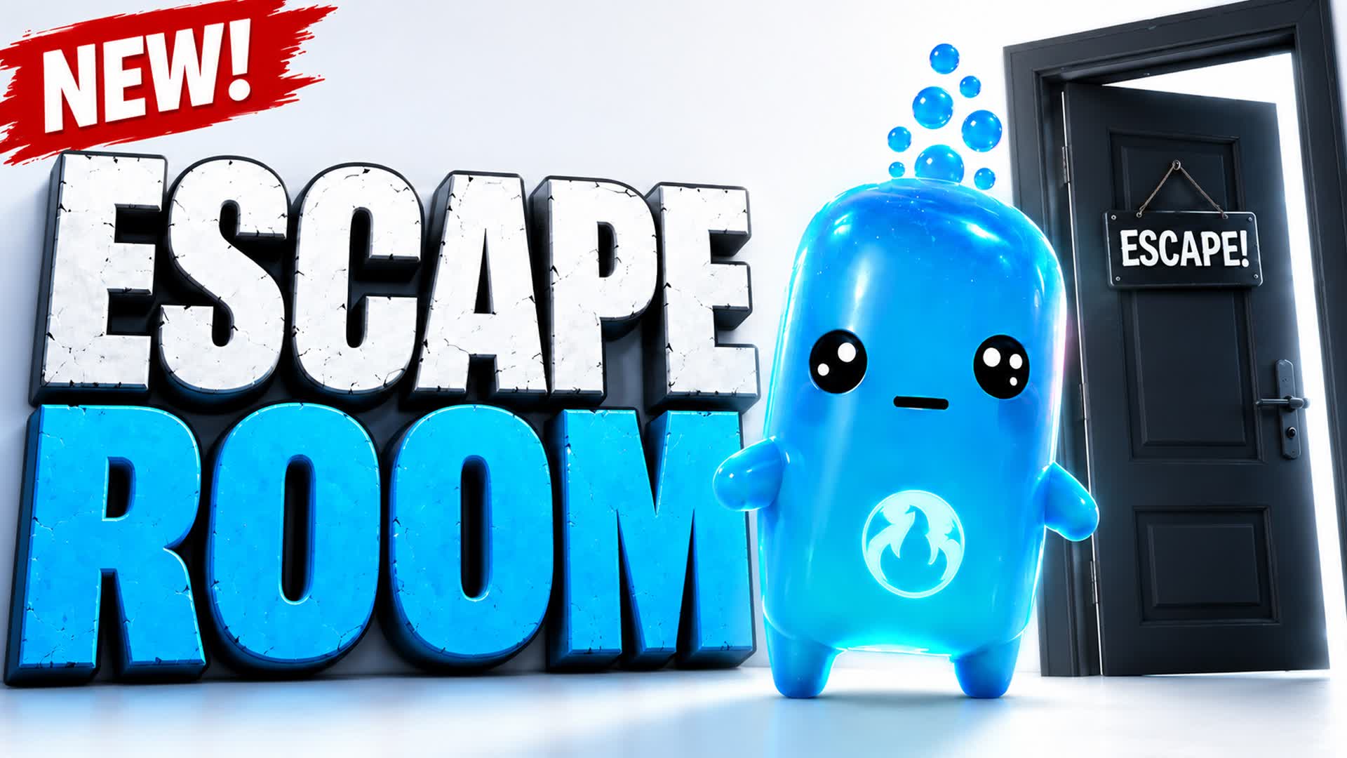 ✨[50] ESCAPE ROOM SPRITE ICE — Fortnite Creative map