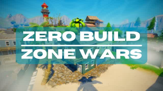 NO BUILD ZONE WAR BY BeFlarez — Fortnite Creative map cover art