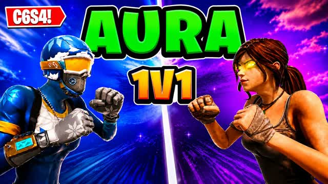 Aura 1v1 — Fortnite Creative map cover art