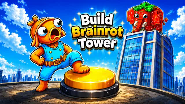 BRAINROT TOWER TYCOON — Fortnite Creative map