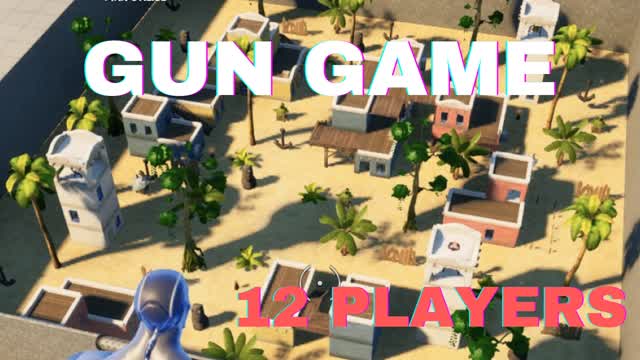 DESERT GUN GAME — Fortnite Creative map cover art