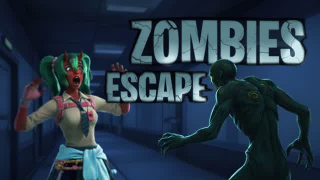 Zombies Escape — Fortnite Creative map cover art