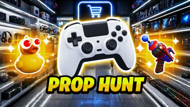 Media Prop Hunt — Fortnite Creative map