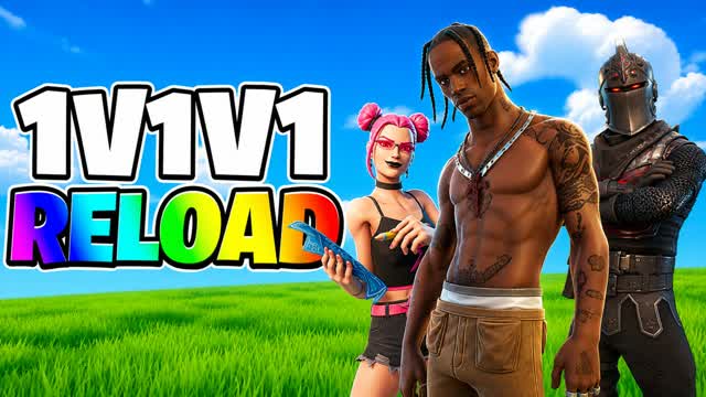 Crazy 1V1V1 — Fortnite Creative map