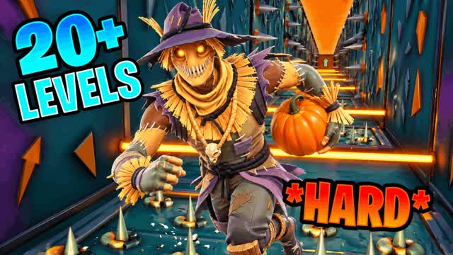 HORROR HARD PARKOUR DEATHRUN NEW — Fortnite Creative map