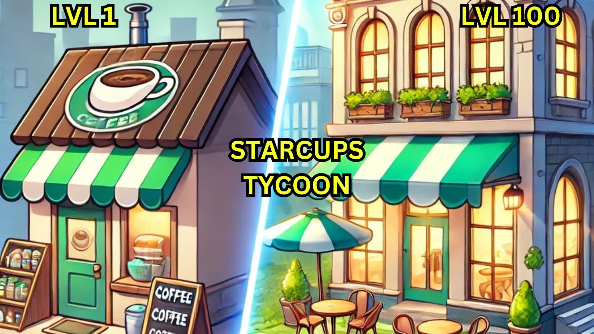 ☕ Starcups Tycoon ☕ — Fortnite Creative map