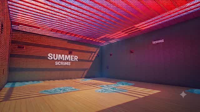 SUMMER SCRIMS — Fortnite Creative map cover art