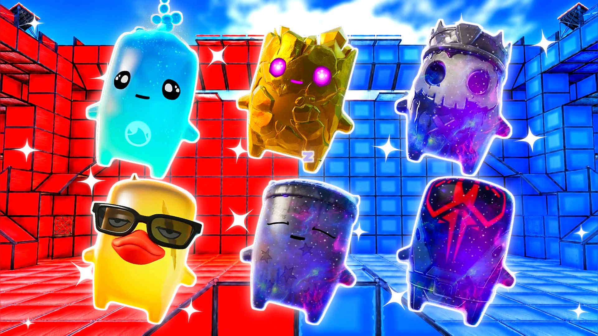 TENACIOUS RED VS BLUE 🔴🔵 — Fortnite Creative map