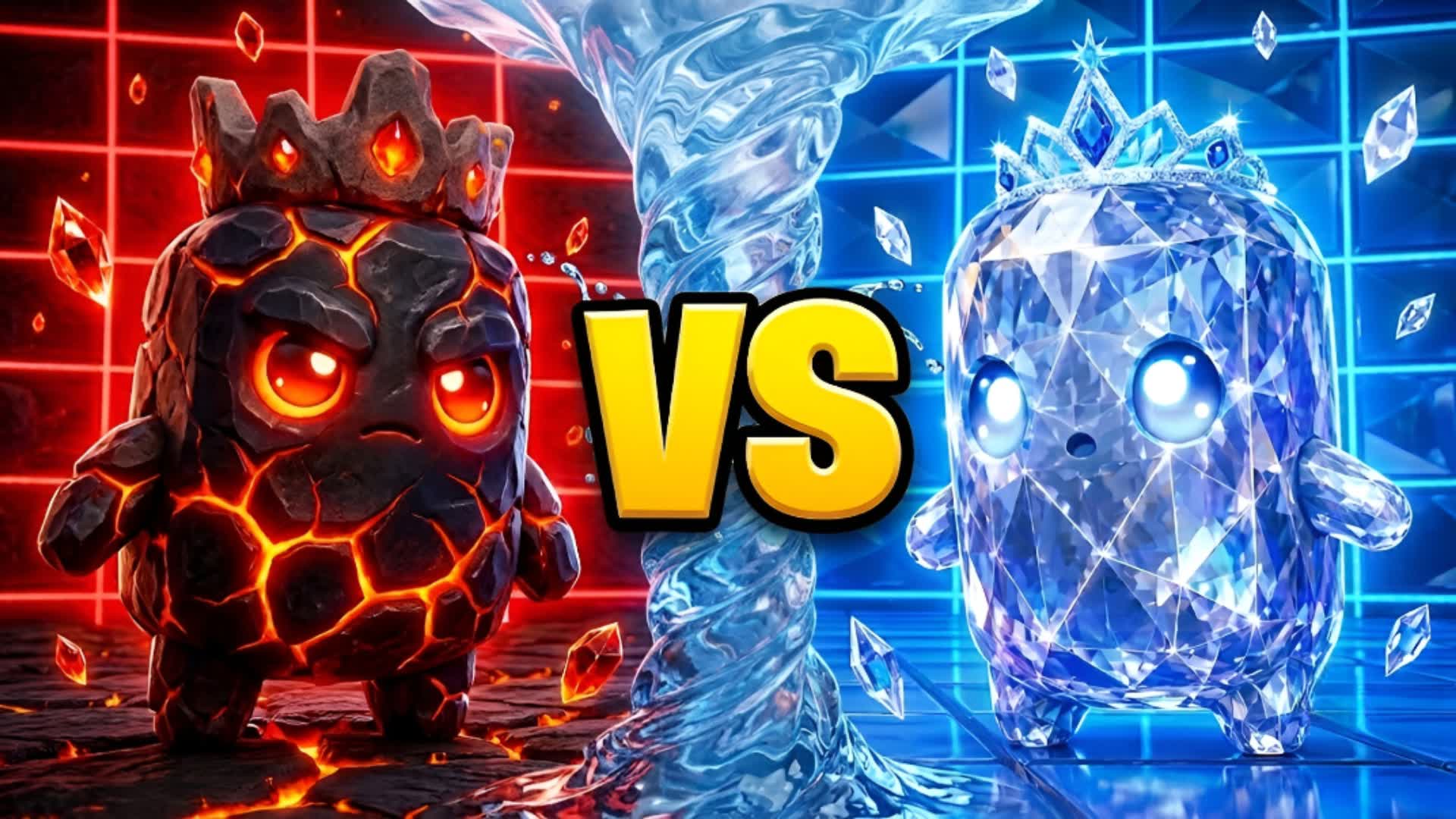 RED VS BLUE 🔴🔵 POWERS SECRETS 🤫⚡ — Fortnite Creative map