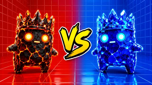 RED VS BLUE CLUTCH MODE 🔴🔵 CPCPCPCP — Fortnite Creative map