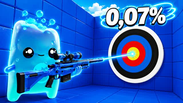 💧 RAINDROPS TRICKSHOT PARKOUR 🫳🏻 — Fortnite Creative map cover art