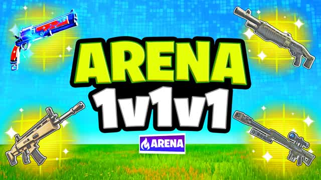 Reload 1v1v1v1+ ARENA Free For All — Fortnite Creative map cover art