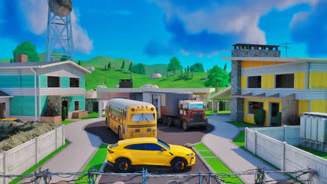NUKETOWN ☢️ 🔫 GUN GAME ONE SHOT☢️ — Fortnite Creative map cover art