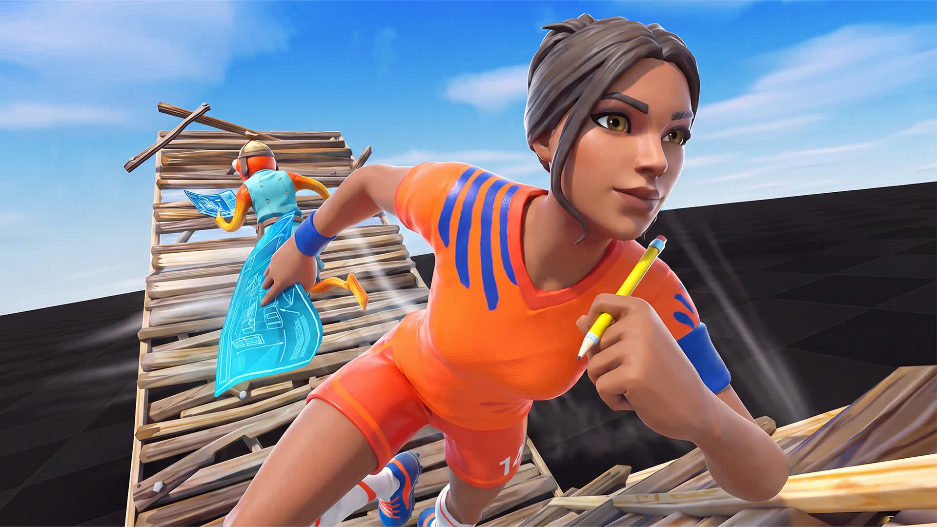 Free Practice 1v1 — Fortnite Creative map