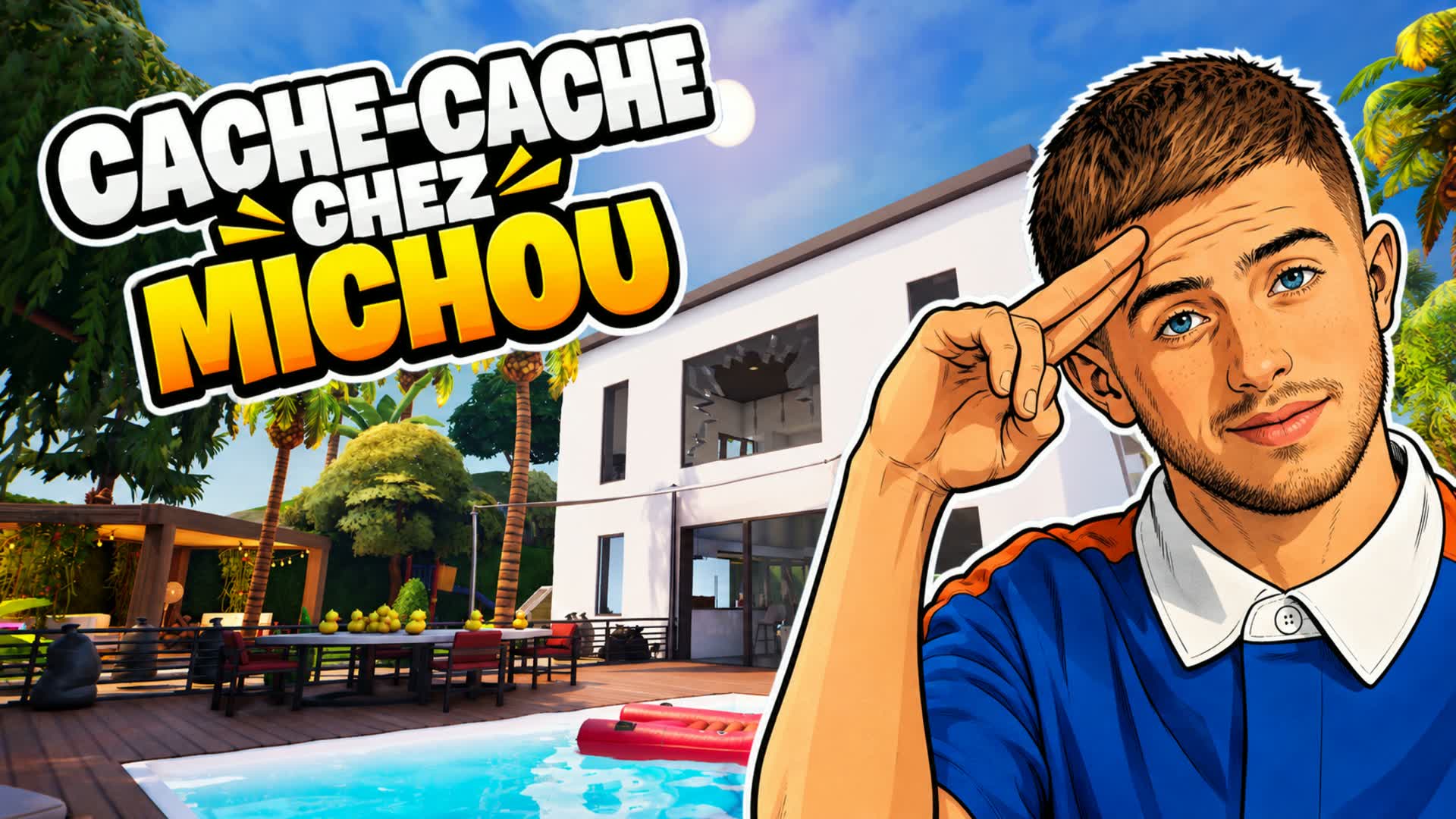 MICH CACHE CACHE VILLA 🏡 — Fortnite Creative map