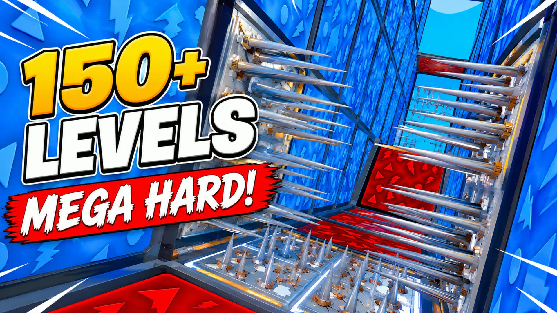 MEGA HARD DEATHRUN [150+] LEVEL✨ — Fortnite Creative map