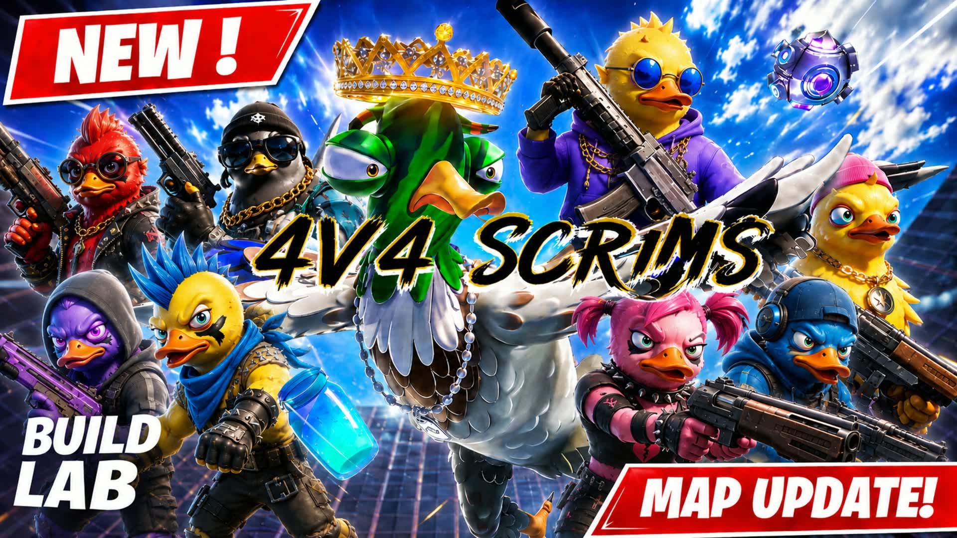Box Scrims 4V4 — Fortnite Creative map