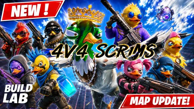 Box Scrims 4V4 — Fortnite Creative map