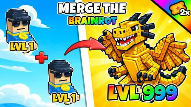 MERGE THE BRAINROT — Fortnite Creative map