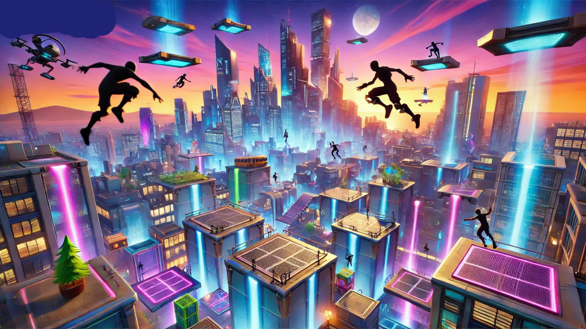 parkour — Fortnite Creative map