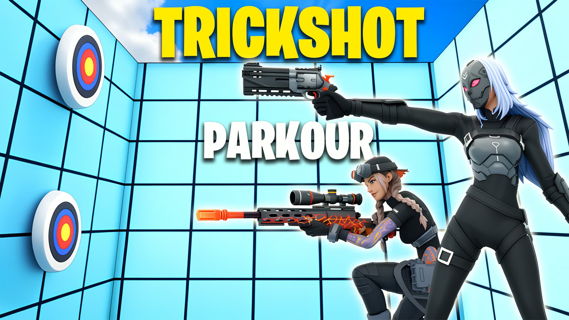 ELITE TRICKSHOT PARKOUR🎯 — Fortnite Creative map