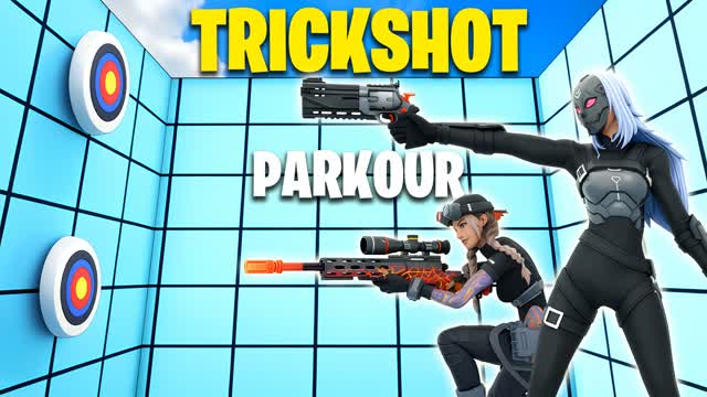ELITE TRICKSHOT PARKOUR🎯 — Fortnite Creative map cover art