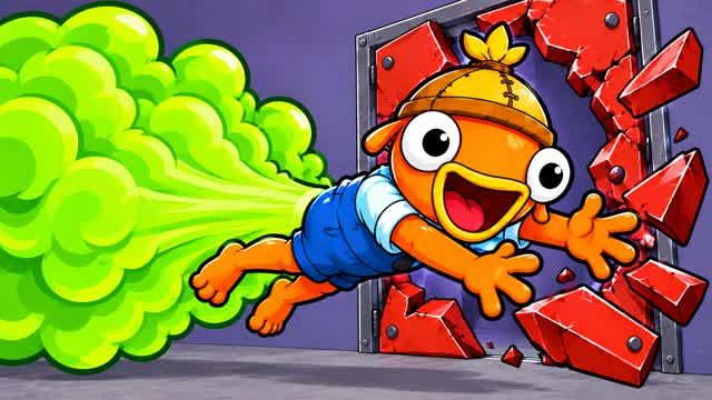 +1 Fart To Escape — Fortnite Creative map cover art