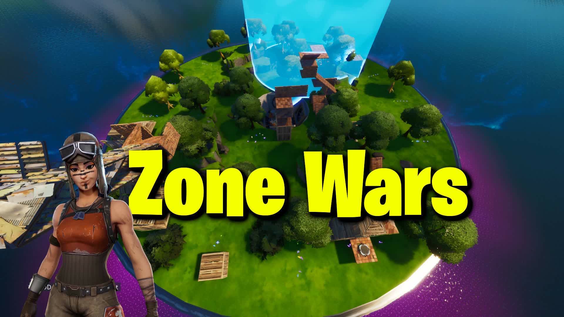 zone wars (forest) — Fortnite Creative map
