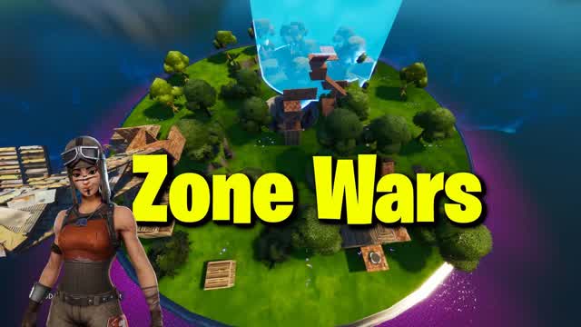 zone wars (forest) — Fortnite Creative map cover art