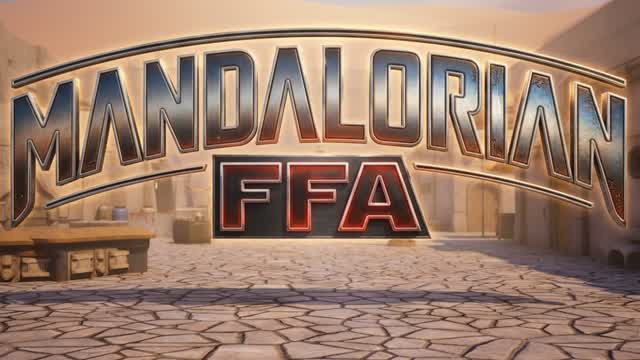 Mandalorian FFA — Fortnite Creative map cover art