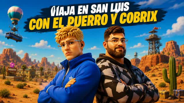 Maneja con Davo y la cobra — Fortnite Creative map