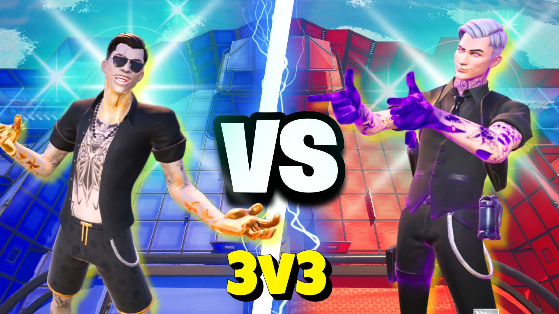 TeamDeathmatch 3v3 — Fortnite Creative map