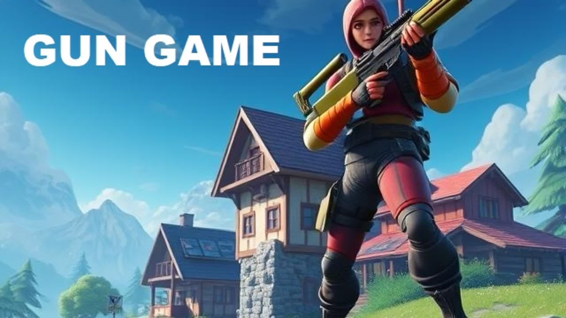 Gun Game Nuke Town — Fortnite Creative map
