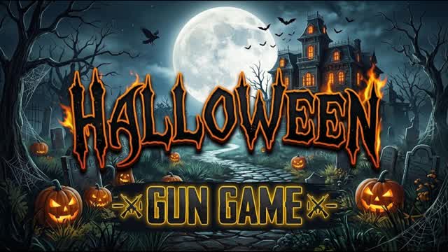 🎃👻HALLOWEEN GUN GAME👻🎃 — Fortnite Creative map cover art