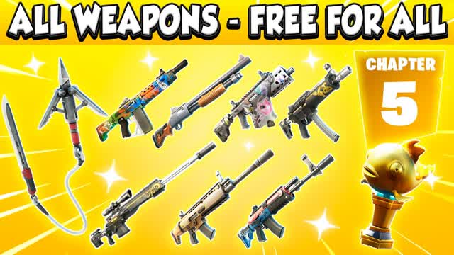 Free For All — Fortnite Creative map cover art