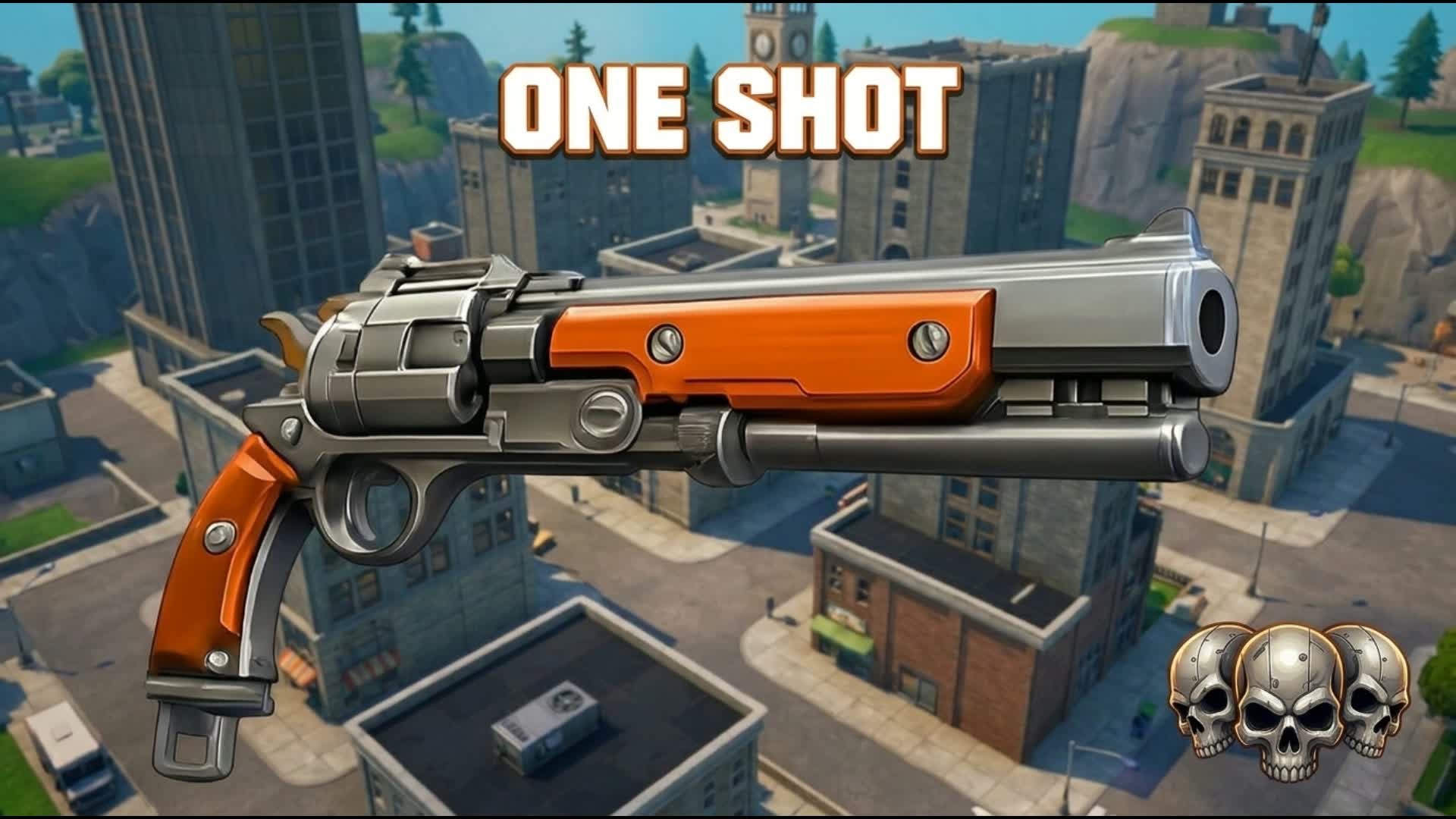 Row Gun Game — Fortnite Creative map