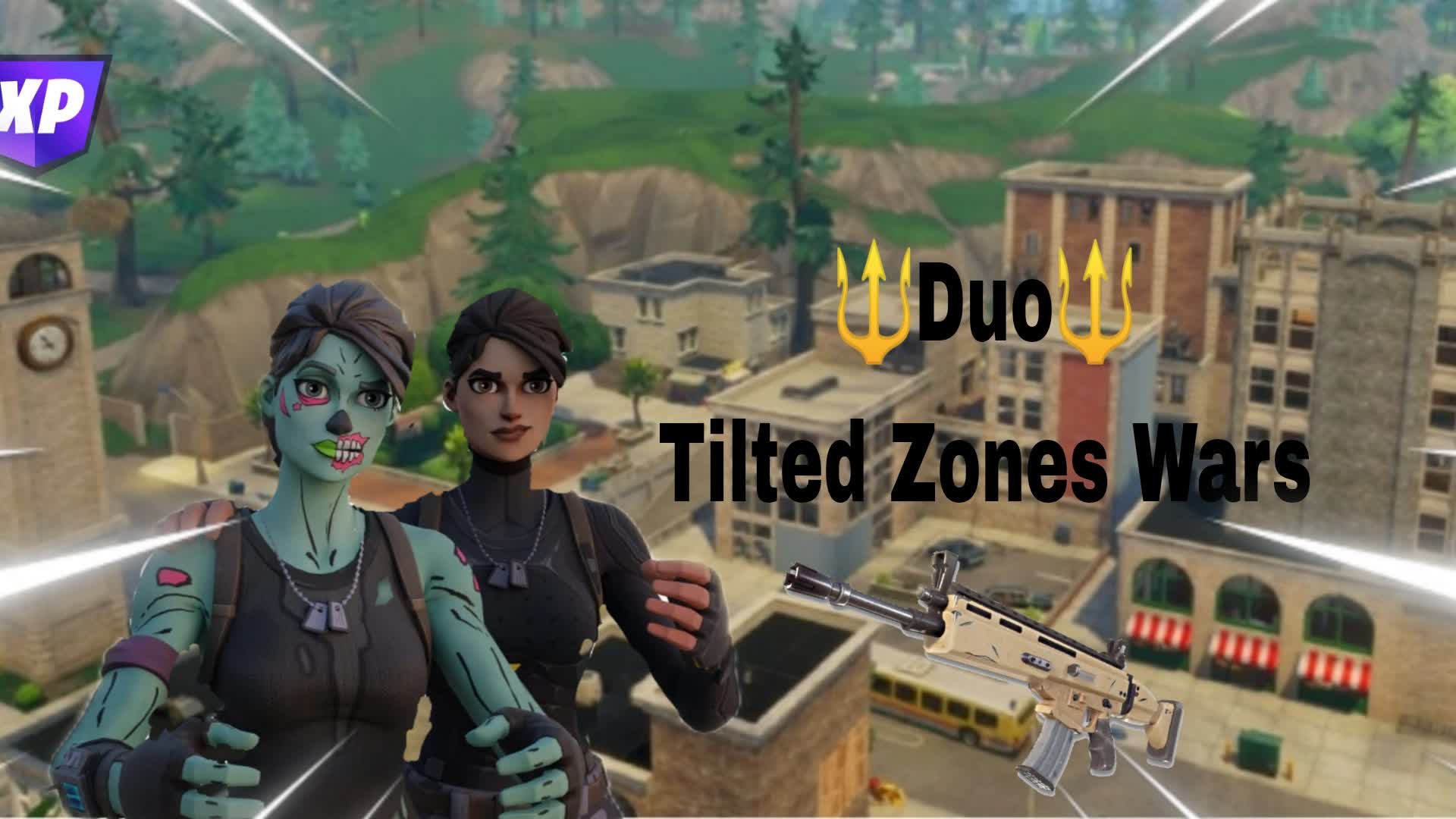 🔱Tilted Zone Wars Duo🔱 — Fortnite Creative map