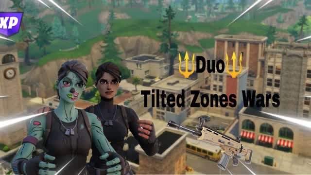 🔱Tilted Zone Wars Duo🔱 — Fortnite Creative map cover art