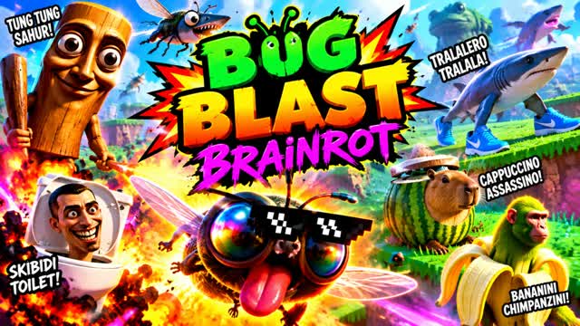 BUG BLAST BRAINROT! — Fortnite Creative map