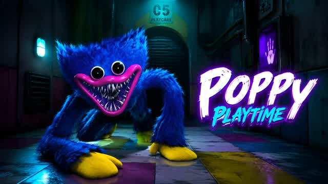 POPPY ESCAPE [HORROR] — Fortnite Creative map cover art