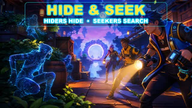 HIDE & SEEK: Vanish or Find — Fortnite Creative map