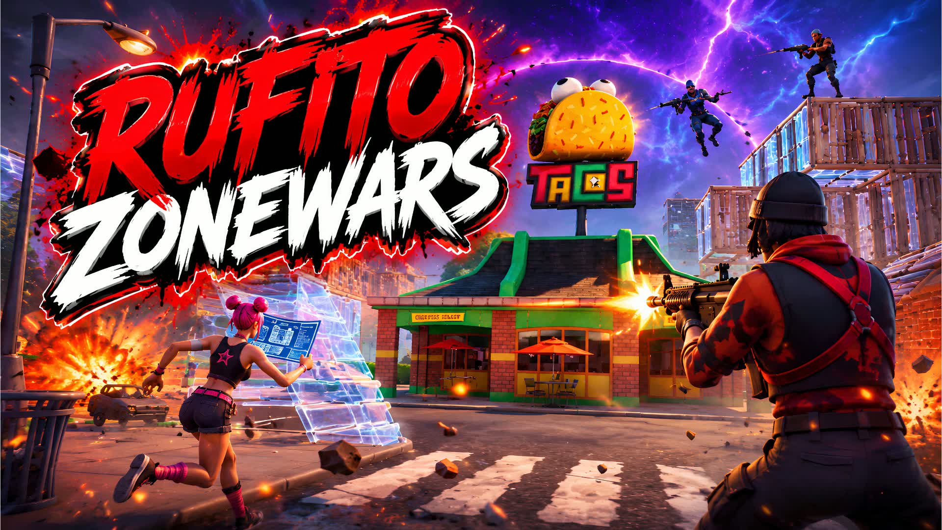 RUFITO ZONEWARS💜 — Fortnite Creative map