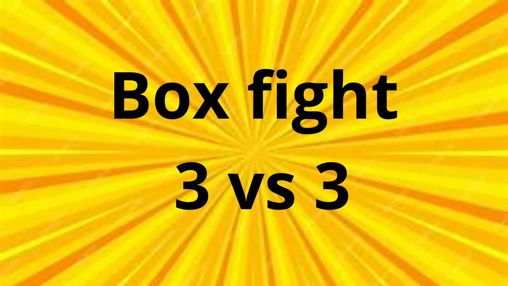 HeX box  fight 3 vs 3 — Fortnite Creative map